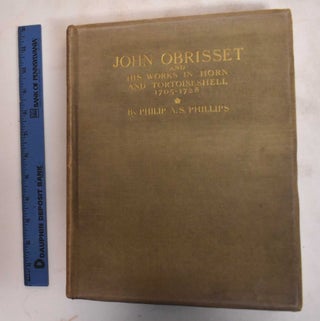 Item #183422 John Obrisset, Huguenot, Carver, Medallist, Horn & Tortoiseshell Worker, & Snuff-Box...