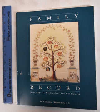 Item #183430 Family Record: Genealogical Watercolors and Needlework. Gloria Seaman Allen