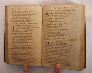 Psalms, Carefully Suited to the Christian Worship in the United States of America. : Being an Improvement of the Old Versions of the Psalms of David
