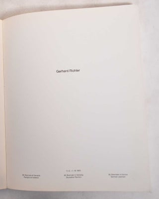 Gerhard Richter: 11.6-1.10.1972