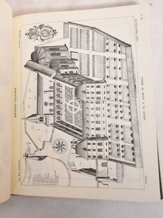 Monasticon Gallicanum : Collection de 168 Planches de vues Topographiques R&eacute;pr&eacute;sentant les Monast&egrave;res de L'ordre de Saint-Benoit, Congr&eacute;gation de Saint-Maur, avec deux cartes des tablissements B&eacute;n&eacute;dictins en France