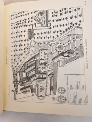 Monasticon Gallicanum : Collection de 168 Planches de vues Topographiques R&eacute;pr&eacute;sentant les Monast&egrave;res de L'ordre de Saint-Benoit, Congr&eacute;gation de Saint-Maur, avec deux cartes des tablissements B&eacute;n&eacute;dictins en France