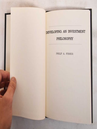 Developing an Investment Philosophy