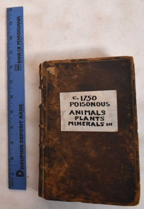 Item #183990 Mechanical Account of Poisons in Several Essays. Richard Mead