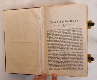 Item #183993 Johann Friedrich Starks Tagliches Hand-Buch in Guten und Bosen Tagen: In Sich...