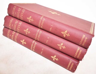 Item #184031 The Memoirs and Correspondence of Madame d'Epinay (Three Volumes). Louise Florence...