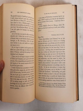The Letters of Philip Dormer Stanhope, Earl of Chesterfield; Including Numerous Letters Now First Published from the Original Manuscripts