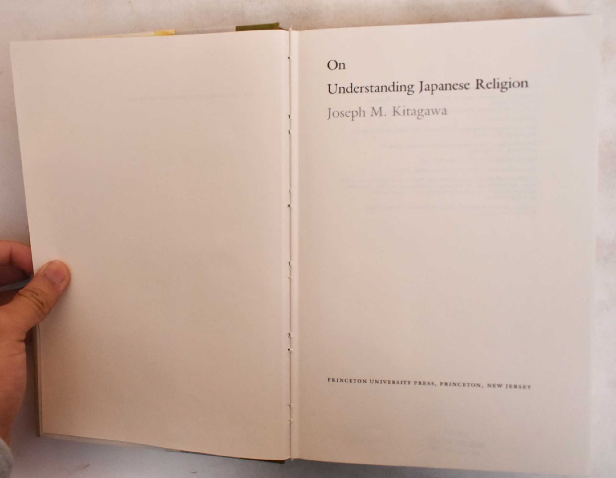 On Understanding Japanese Religion | Joseph Mitsuo Kitagawa