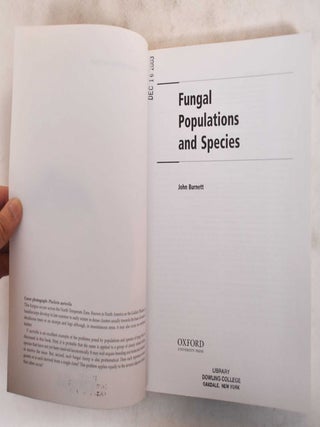 Fungal Populations and Species