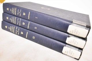 Item #184237 An Ambassador's Memories (Three Volumes). Maurice Paleologue, F A. Holt