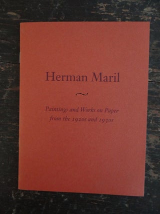 Item #18430 Herman Maril (1908-1986): Paintings and Works on Paper from the 1920s and 1930s....