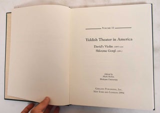 Item #184302 Nineteenth-century American musical theater - Vol. 11: Irish American Theater. Mark...