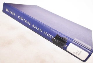 Central Asian Music: Essays in the History of the Music of the Peoples of the U.S.S.R.