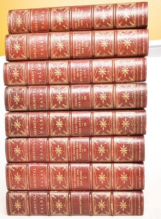Item #184386 Oriental Tales: Leather Bound Aesthetic Titles - 8 Volumes