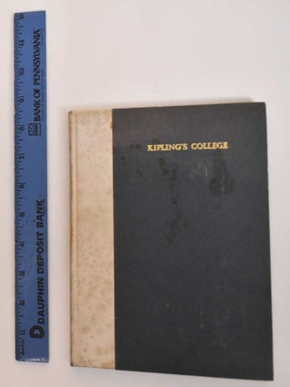 Item #184473 Kipling's college. W. M Carpenter