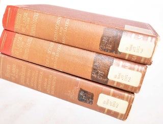 Item #184633 History Of Labour In The United States (3 Volumes). John R. Commons