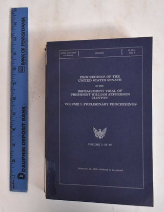 Proceedings of the United States Senate in the impeachment trial of President William Jefferson Clinton