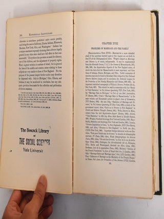 A history of matrimonial institutions : Chiefly in England and the United States, with an introductory analysis of the literature and the theories of primitive marriage and the family