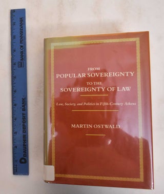 Item #184888 From Popular Sovereignty to the Sovereignty of Law: Law, Society, and Politics in...