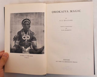 Item #184940 Orokaiva Magic. Francis Edgar Williams