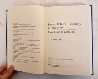 Soviet Political Economy in Transition: From Lenin to Gorbachev