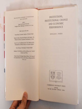Institutions, Institutional Change and Economic Performance