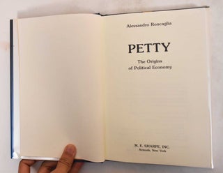 Petty: The Origins of Political Economy