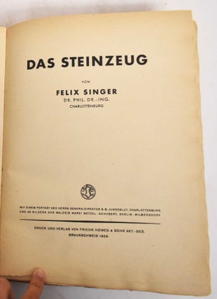 Das Steinzeug (Signed)