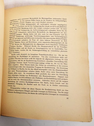 Das Steinzeug (Signed)