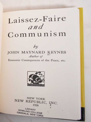 Laissez-faire and communism