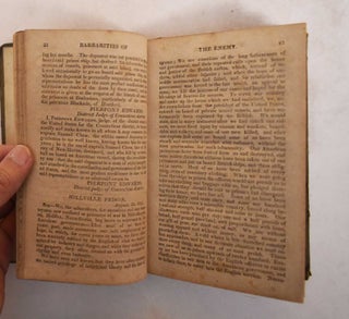 Barbarities of the Enemy, exposed in a report of the committee of the House of Representatives of the United States, appointed to inquire into the spirit and manner in which the war has been waged by the enemy. And the documents accompanying said report