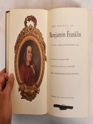 Item #185190 The Papers of Benjamin Franklin, Volumes 1-18. Benjamin Franklin