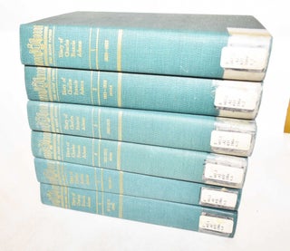 Item #185203 Diary of Charles Francis Adams, Volumes 1-6. Charles Francis Adams, Aida DiPace...