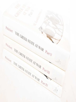 Item #185225 The Greek State at War, Part III, Part IV, and Part V. William Kendrick Pritchett