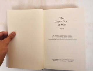 The Greek State at War, Part III, Part IV, and Part V