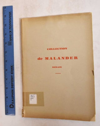 Item #185251 Catalogue de Tableaux Anciens, Tableaux Modernes, Objets D'Art, Instruments De...