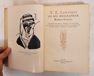 T.E. Lawrence to his biographers, Robert Graves & Liddell Hart