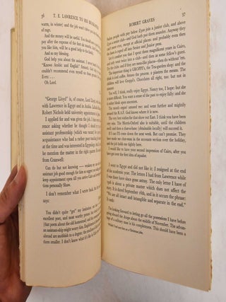 T.E. Lawrence to his biographers, Robert Graves & Liddell Hart