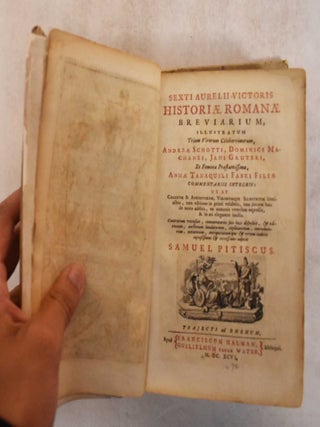 Item #185340 Sexti Aurelii Victoris Historiae Romanae Breviarium / De Vita et Moribus Imperatorum...