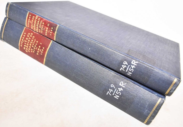 Item #185370 L'Art Et La Maniere Des Maitres Ebenistes Francais Au XVIIIe Siecle (Two Volumes). Jean Nicolay.