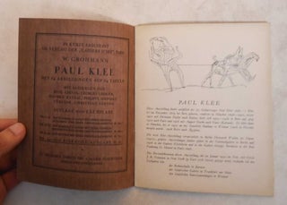 Paul Klee. Exhibition on Klee's 50th birthday, 20 October to 15 November 1929 Lützowufer 13.
