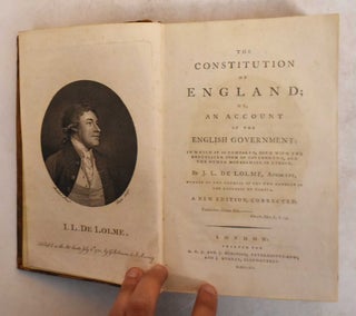 Item #185437 The Constitution of England; or, An account of the English Government; in which it...