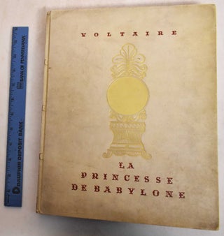 Item #185531 La Princesse de Babylone. Voltaire, Friedrich Heubner