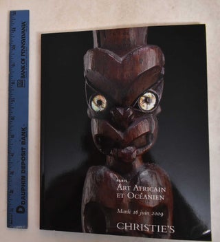 Item #185660 Art Africain et Océanien. June 16, 2009. Sale code: Emmanuel - 5568. Christie's, Paris