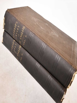 Item #185694 The History of New England from 1630 to 1649 (2 vols.). John Winthrop, James Savage