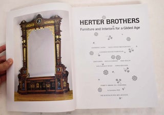 Herter Brothers: Furniture an d Interiors for a Gilded Age