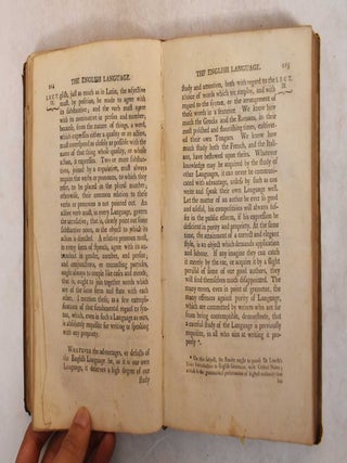 Lectures on rhetoric and belles lettres. Vol 1