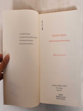 Excellence in Singing: Multilevel Learning and Multilevel Teaching, 6 Volumes