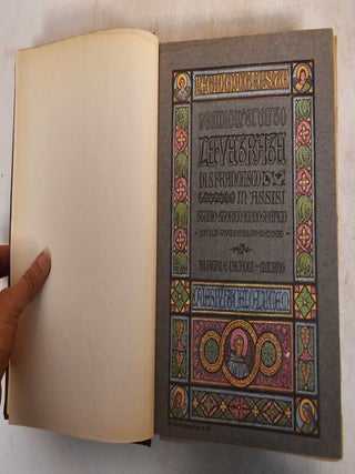 Item #185880 Le vetrate di S. Francesco in Assisi. GIUSTO P. Egidio M