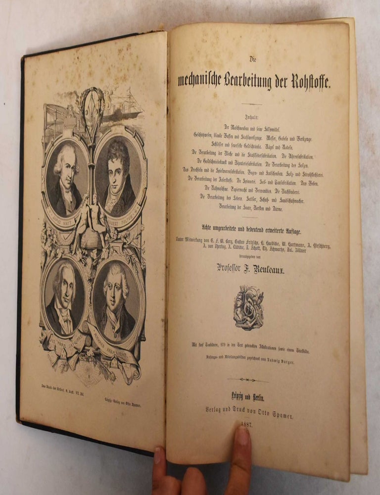 Item #185883 Das Buch der Erfindungen, Gewerbe und Industrien. Franz Reuleaux.